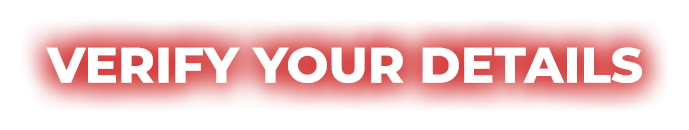 Verify your details